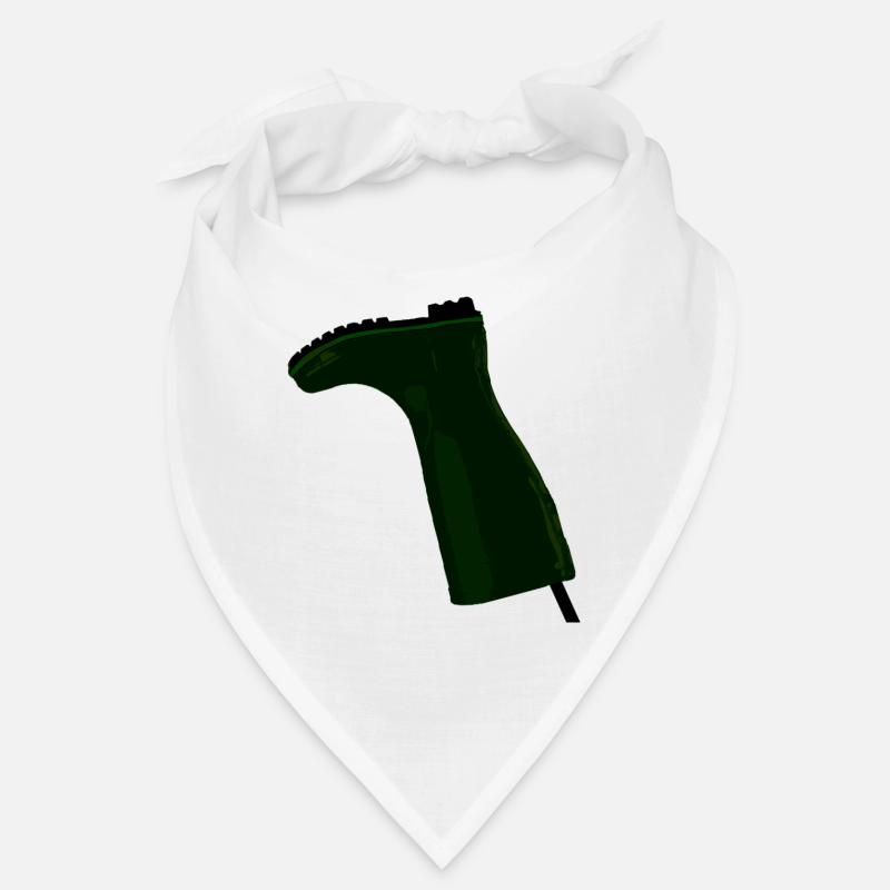 Rubber boots as a silent protest Bandana