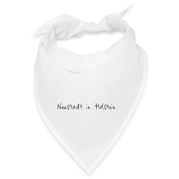 Neustadt in Holstein - Bandana - Weiß - Vorne