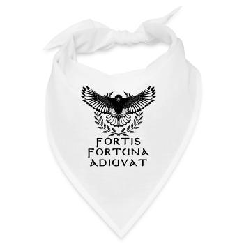 Römischer Adler - Bandana - Weiß - Vorne