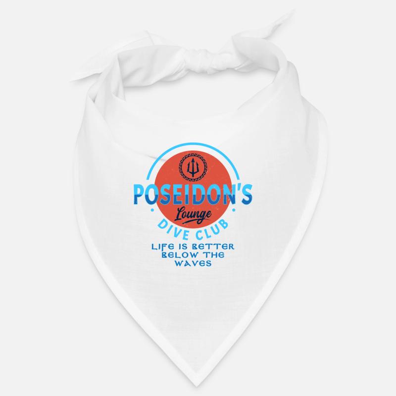 Poseidon - Bandana - blanc