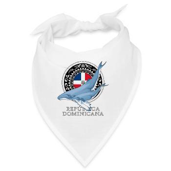 Buckelwal Dominikanische Republik - Bandana - Weiß - Vorne