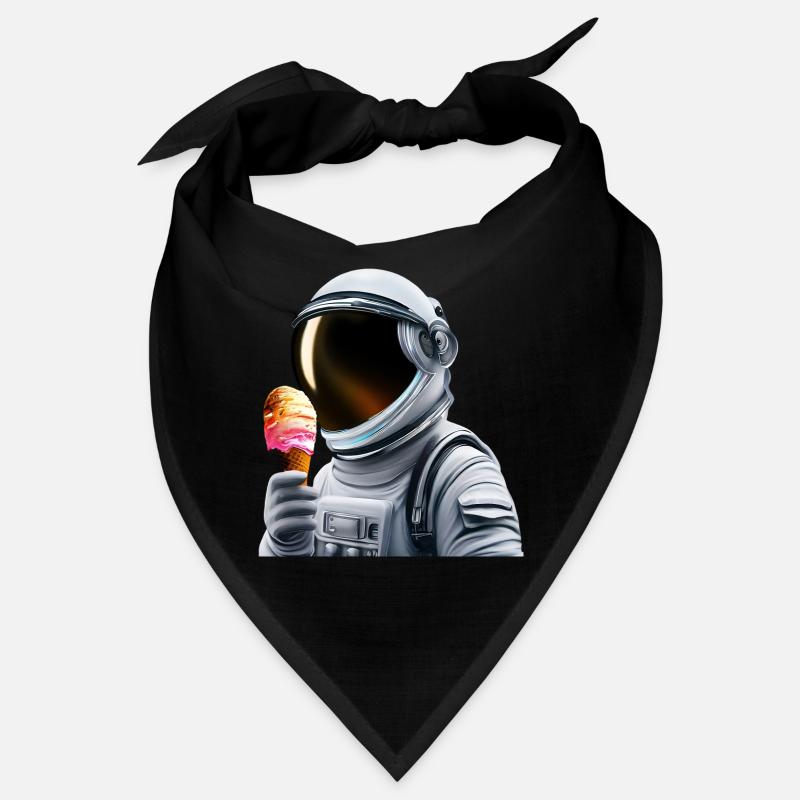 Waffel Eis Astronaut Bandana