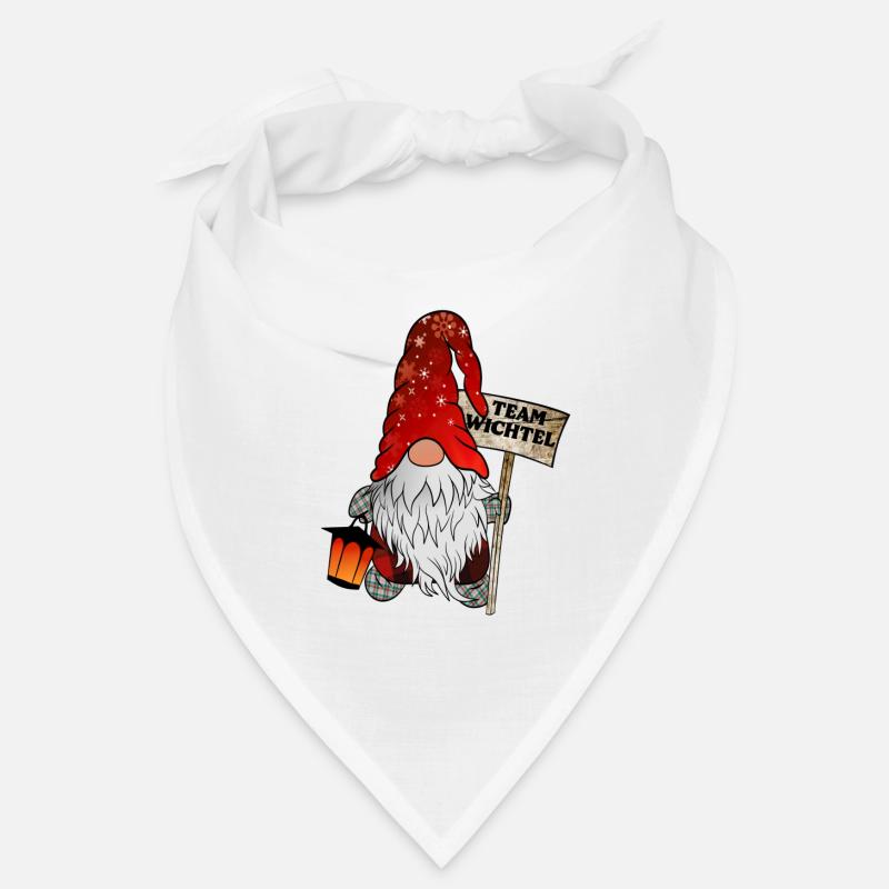 Gnome de Noël de l’équipe Gnome Bandana
