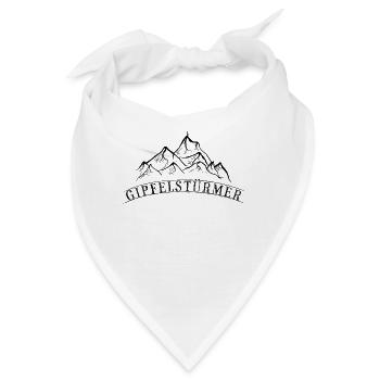 Gipfel II - Bandana - Weiß - Vorne