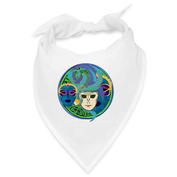 Venedig, Italien - Bandana - Weiß - Vorne