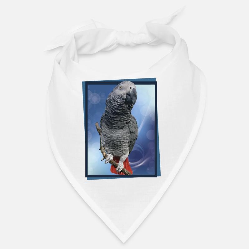 Le perroquet gris Bandana