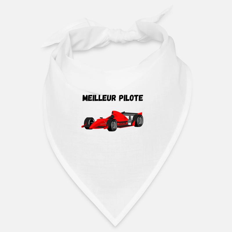 Bester Rennfahrer - Bandana - Weiß
