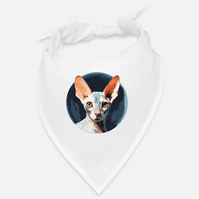 Cornish Rex Katze Bandana