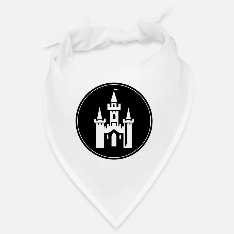 Fairytale Castle Symbol Castle Bandana