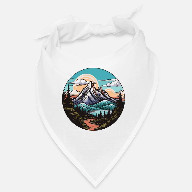 Berge Landschaft Bandana