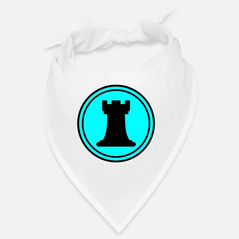Chess piece tower Bandana