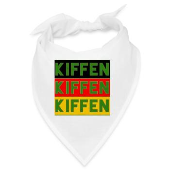 DEUTSCHLAND KIFFT - KIFFEN - KIFFEN - KIFFEN - Bandana - Weiß - Vorne