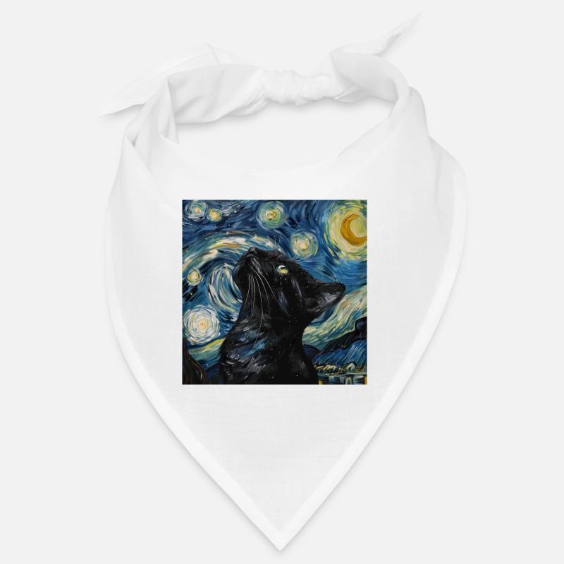 Chat, Motif De Chat Bandana