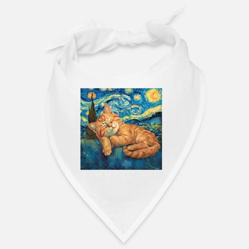 Katze, katzenmotiv, geschenk Bandana