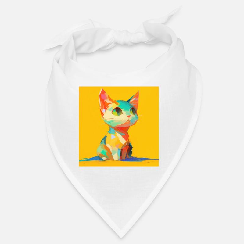 Chat, Motif De Chat Bandana