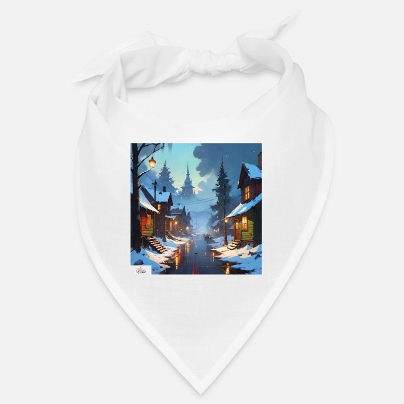 Soirée d’hiver paisible Bandana