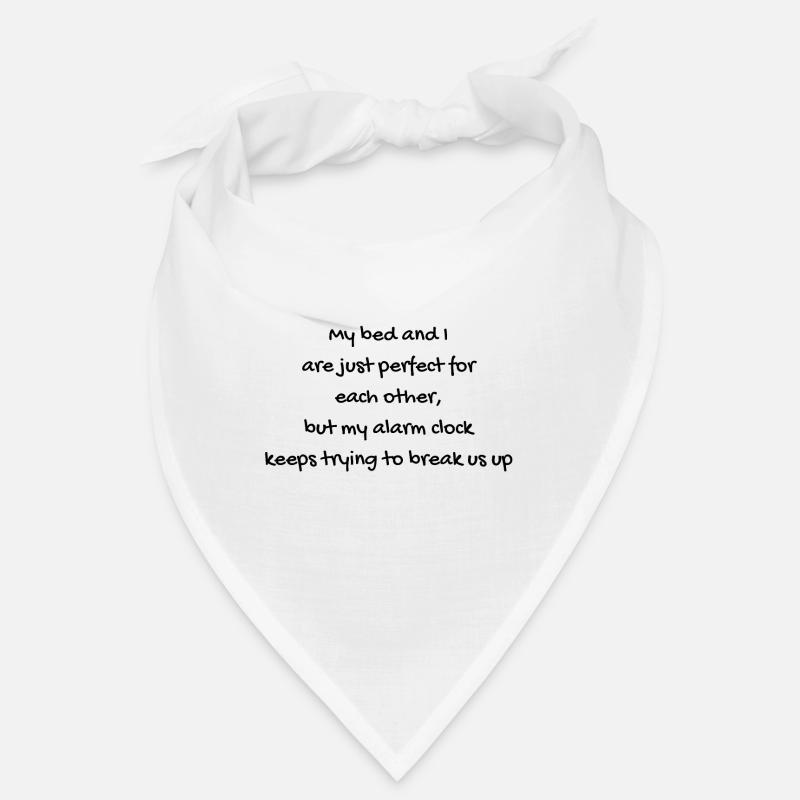 Alarming breakups - Bandana - white