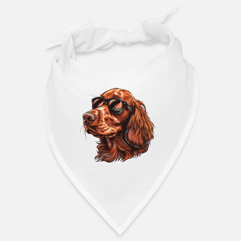 Irish Setter, Irish Red Setter, Dog Bandana
