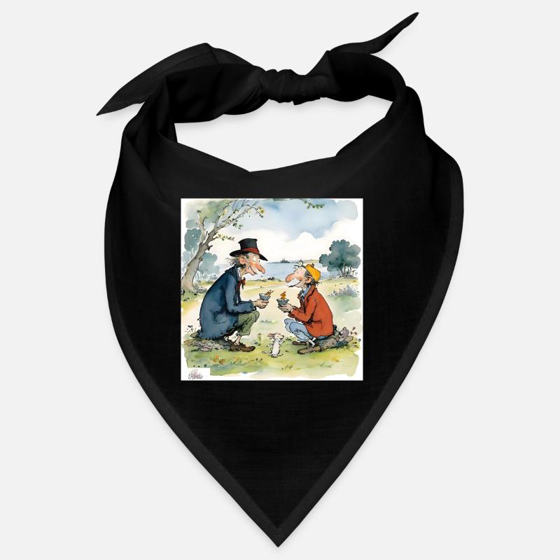 Amis aînés ensemble Bandana