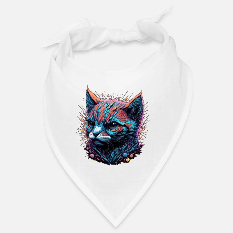 Œil de chat lugubre Bandana