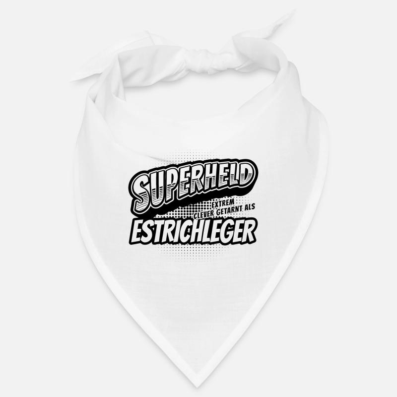Superheld, clever getarnt als Estrichleger Bandana