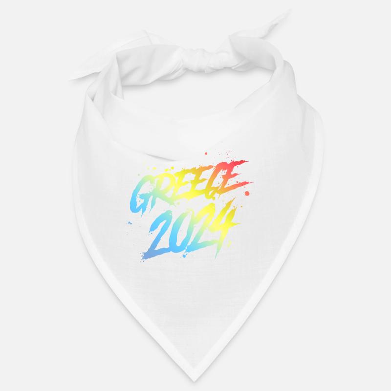 Greece 2024 Bunt Urlaub Team Bandana