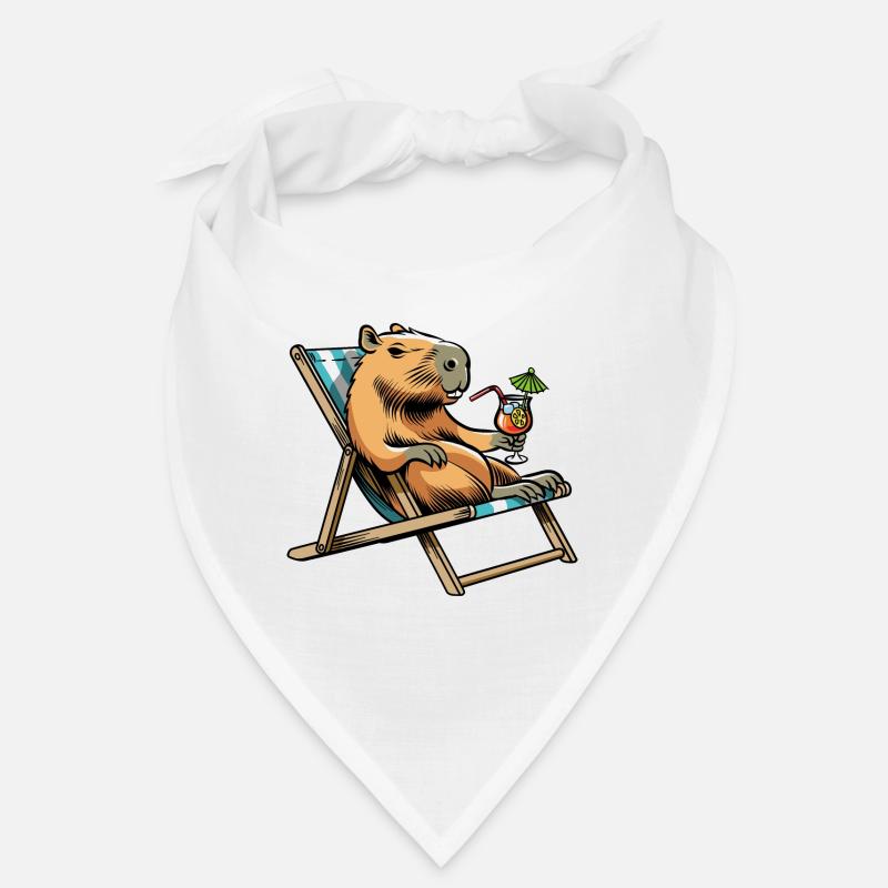 Don't worry be Cappy - Capybara - Holiday Bandana