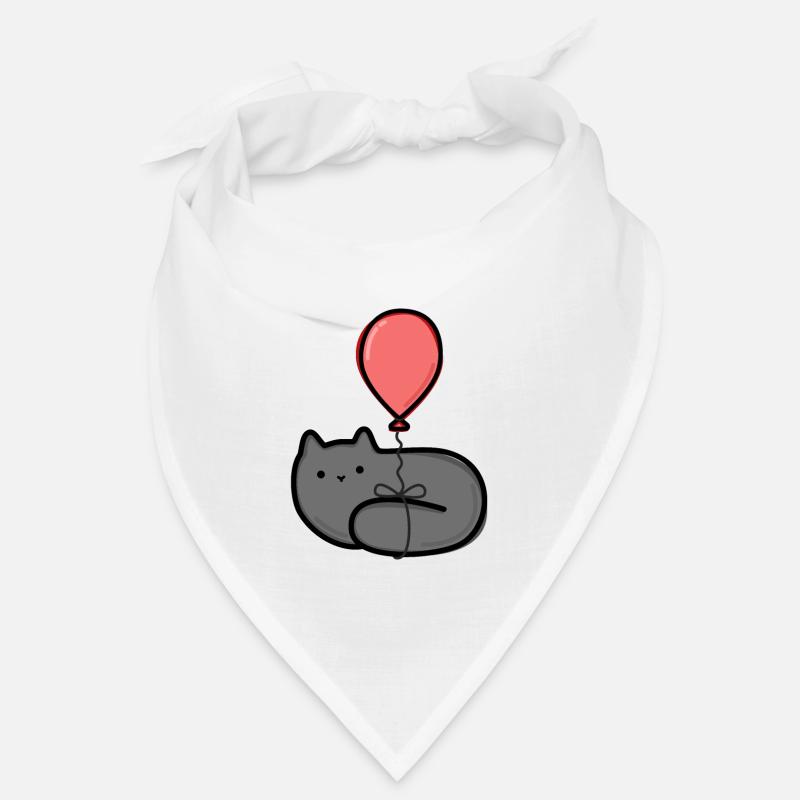 Cat with balloon Bandana