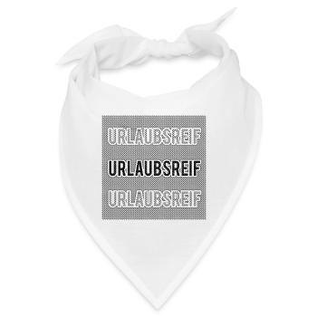 URLAUBSREIF - Club WoW - Bandana - Weiß - Vorne