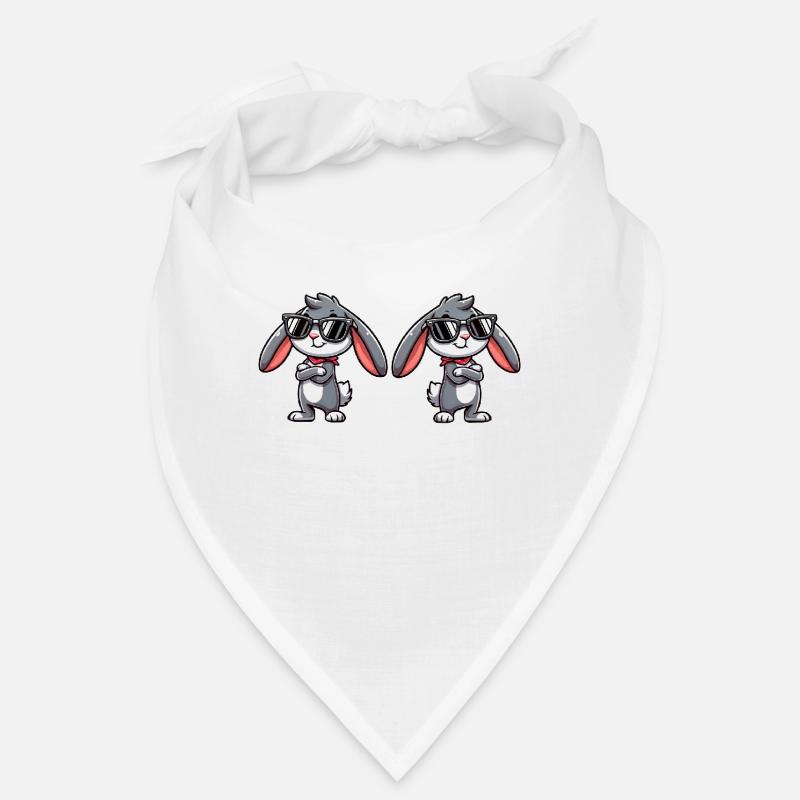 Bunny Comic Sunglasses 2 Bandana