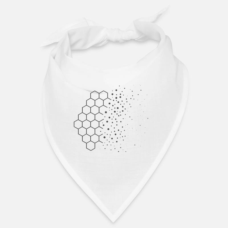 Entropy Drift – Physik Design - Bandana - Weiß