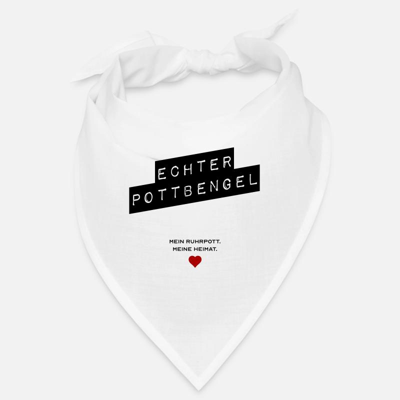 Echter Pottbengel - Bandana - Weiß