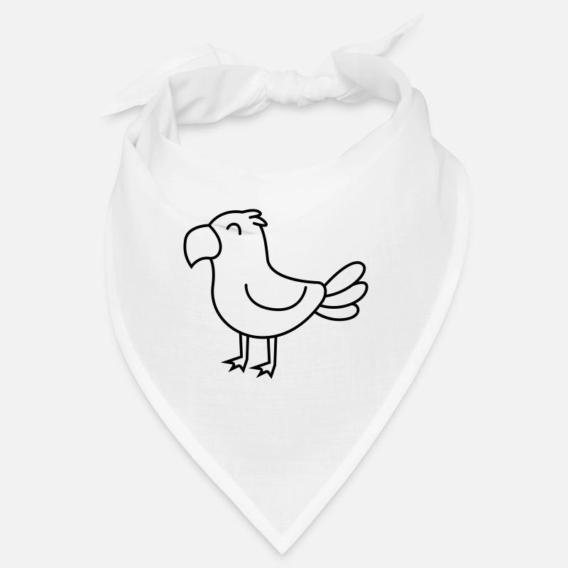 Parrot Comic Animal Bandana