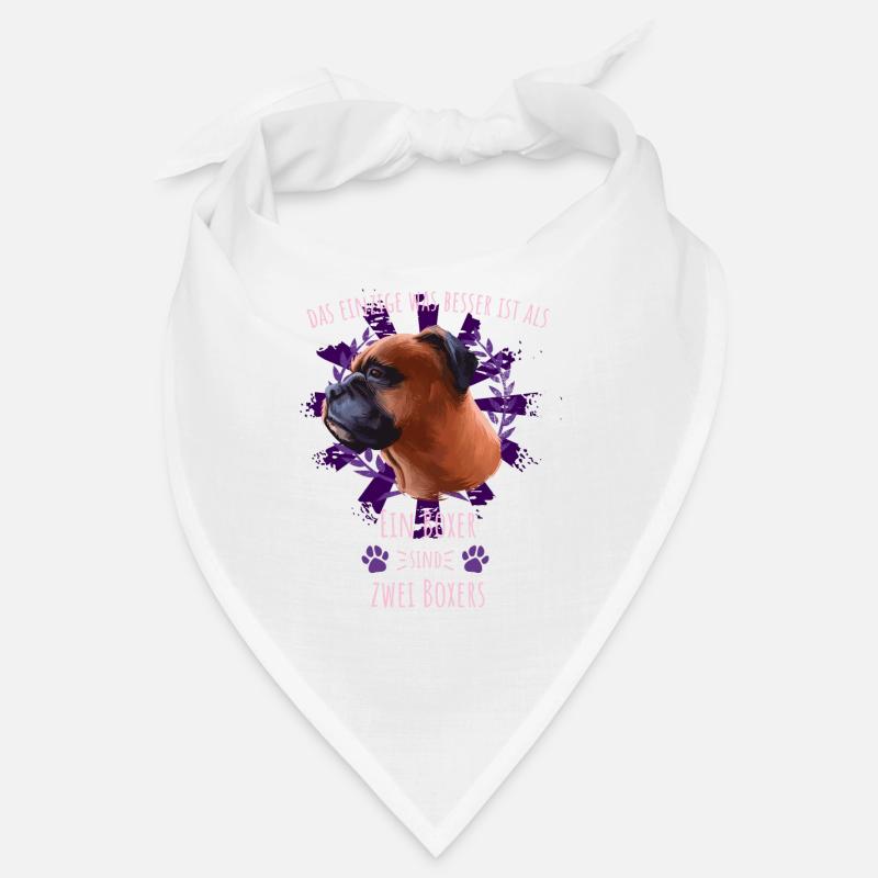 Zwei Boxer sind besser als einer Bandana