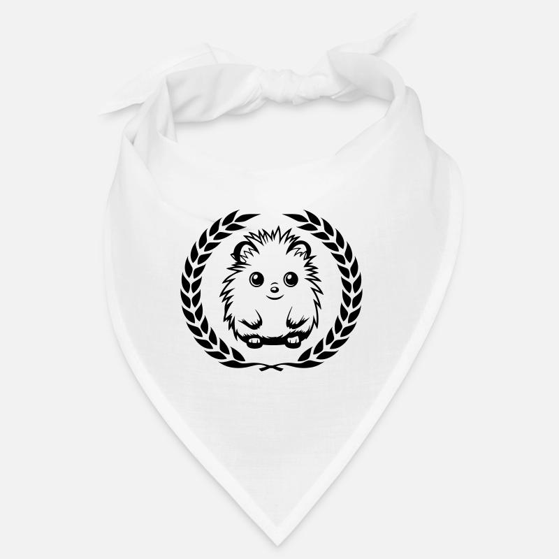 Hérisson Mignon Mignon Bébé Bandana