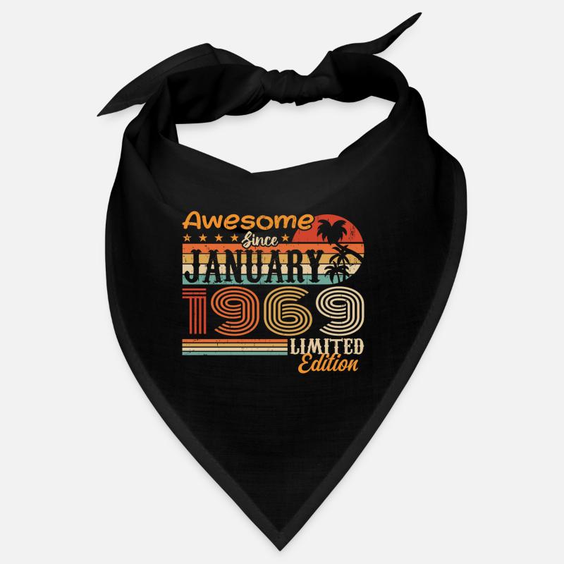 Geburtstagsgeschenk - geboren im Januar 1969 Bandana