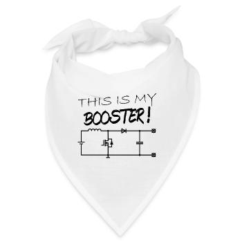 Schaltplan Booster Elektronik Hardware - Bandana - Weiß - Vorne