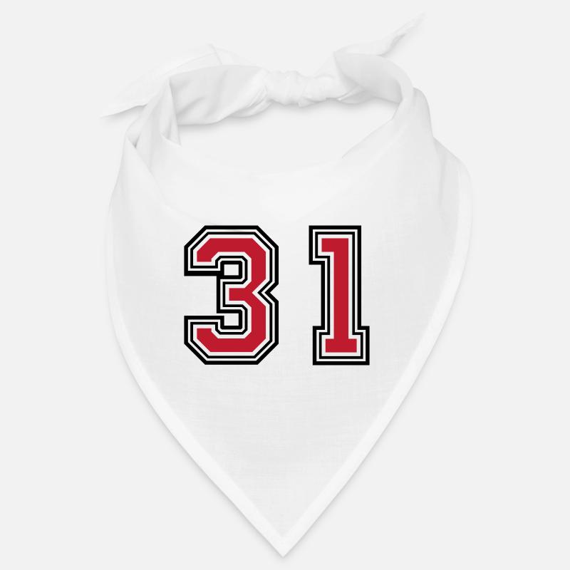 31 Symbole numérique Bandana