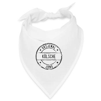 Köln Kölner Jung Junge Kölle - Bandana - Weiß - Vorne