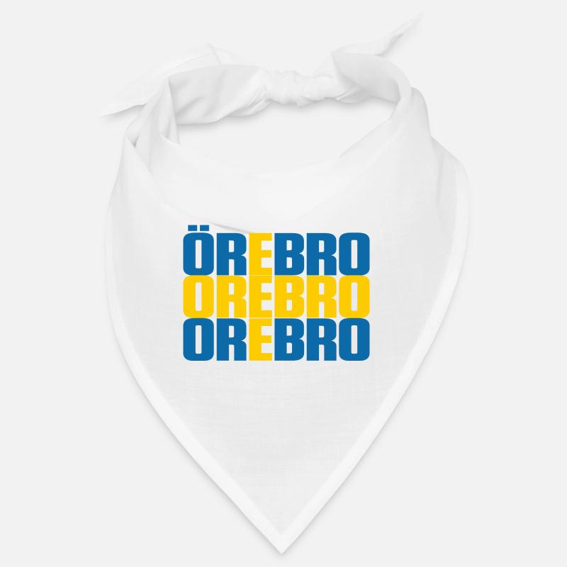 Örebro Suède Drapeau Bandana