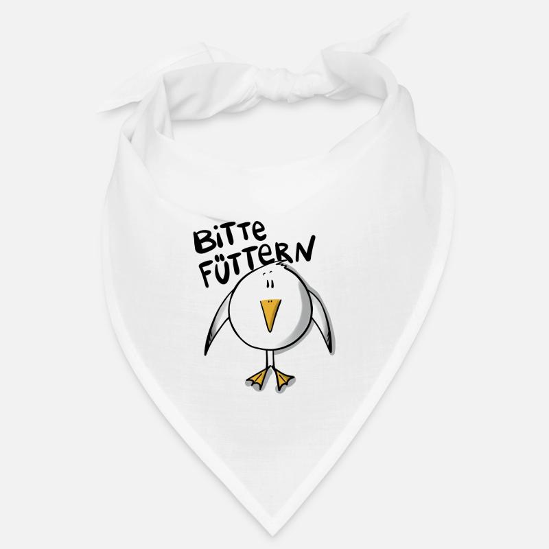 Möwe Füttern Bandana
