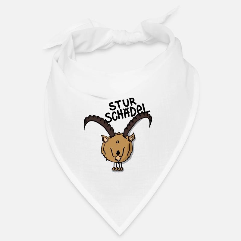 Steinbock Sturschädel Bandana