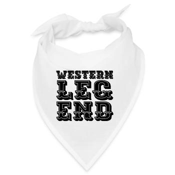 Western Legend - Bandana - Weiß - Vorne