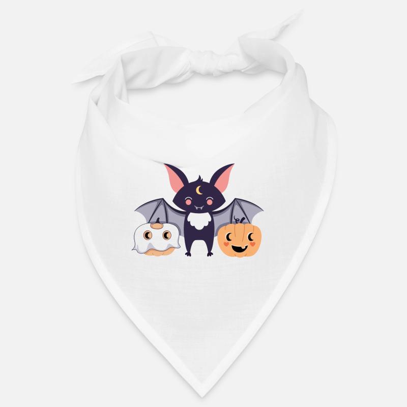 Bat with pumpkins Bandana
