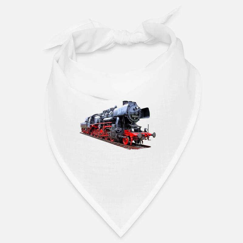 Dampflok 52 8154 BR 52 - Bandana - Weiß