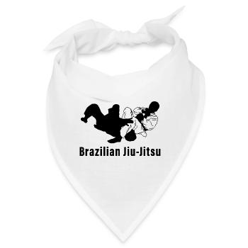 Brazilian Jiu-Jitsu - Bandana - Weiß - Vorne