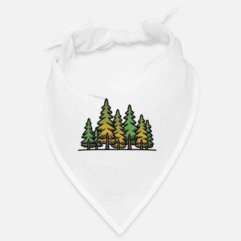 Wald Bäume Bandana