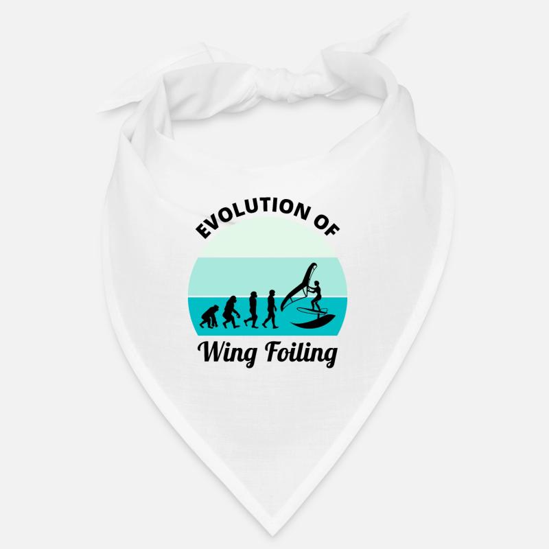 Wing Foiling Surfing Evolution Funny Bandana