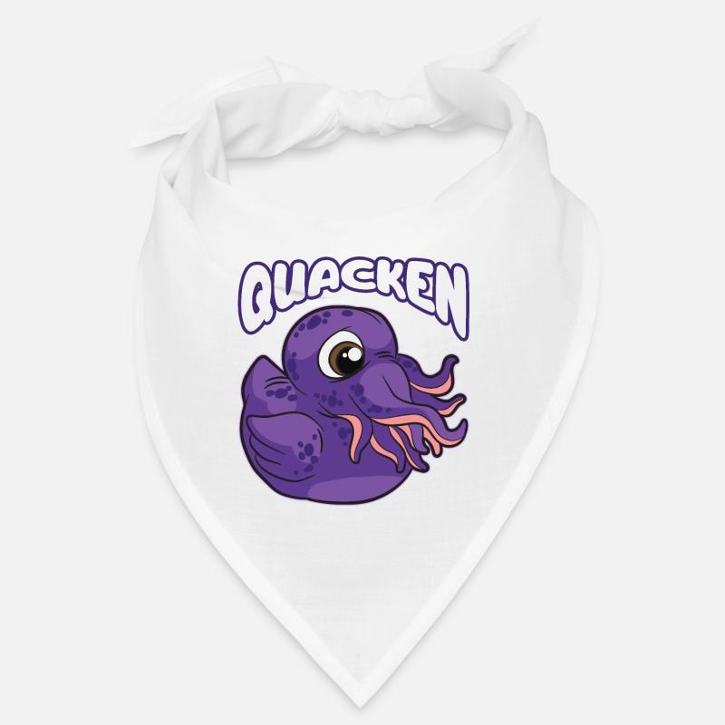 Release the Crockery Octopus Squeaky Duck Bandana