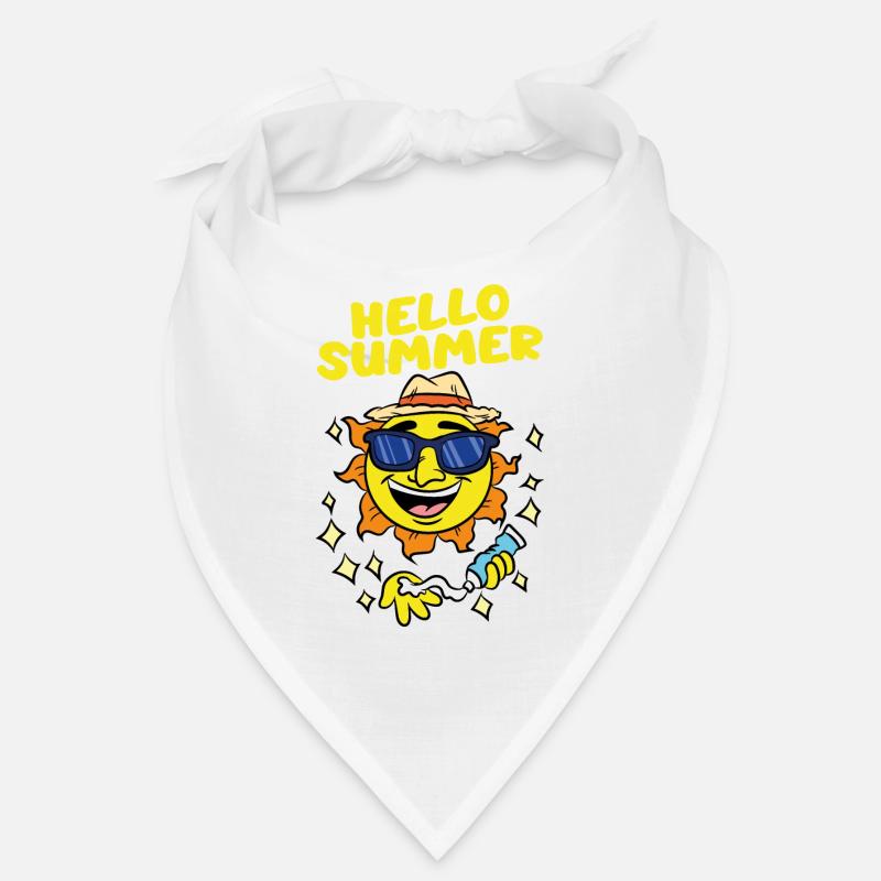 Hello Summer Sun Bandana